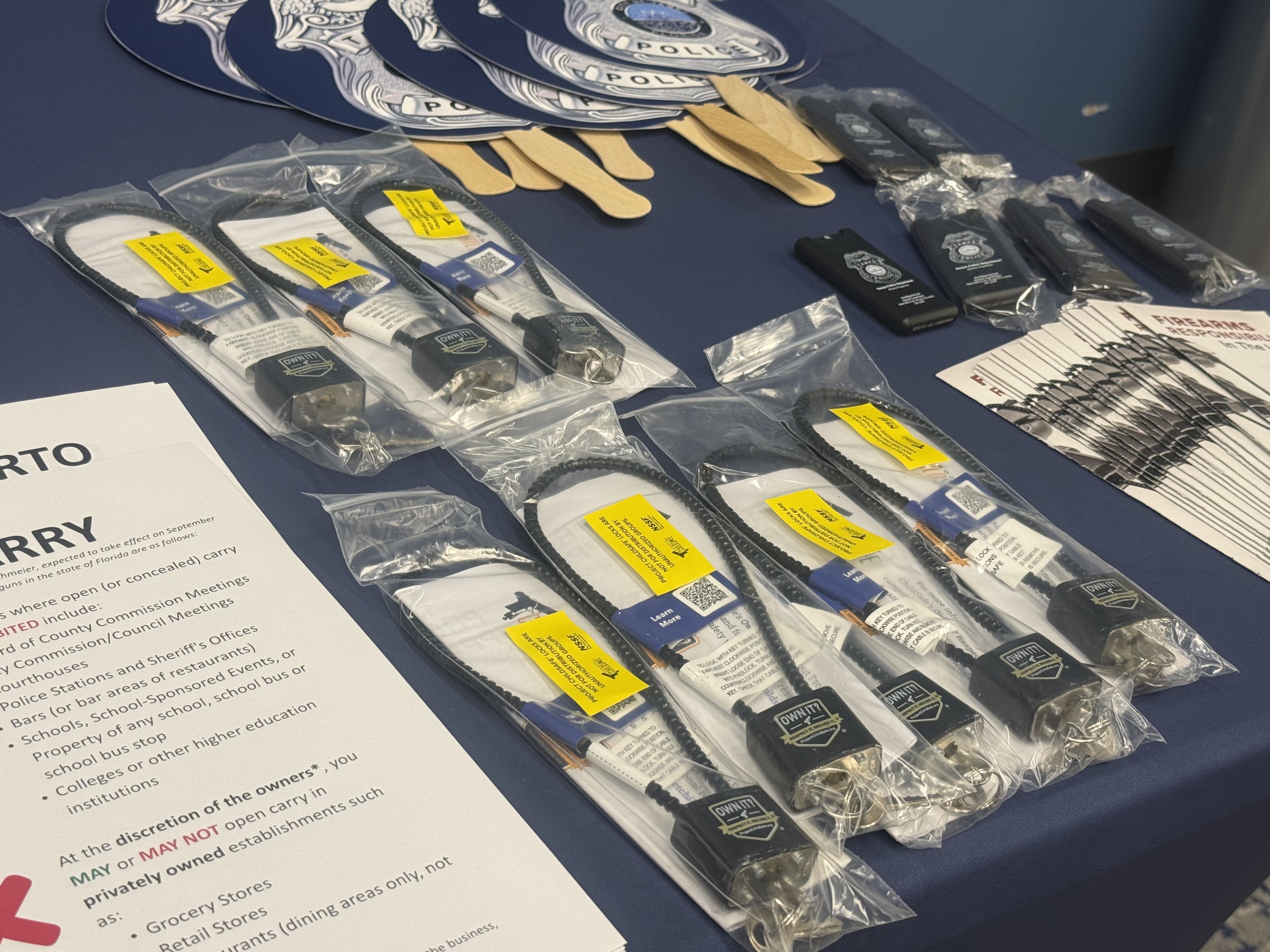 Tampa Police Department hosts workshop on firearm safety — WFTS ABC Action News Tampa, Palm Harbor Government news
