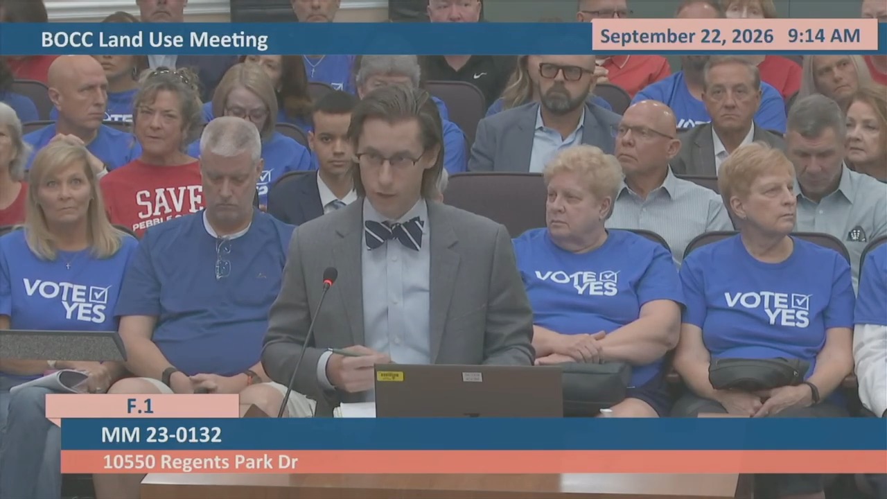 Pebble Creek golf course rezoning approved by Hillsborough commissioners; opponents plan appeal — WFTS ABC Action News Tampa