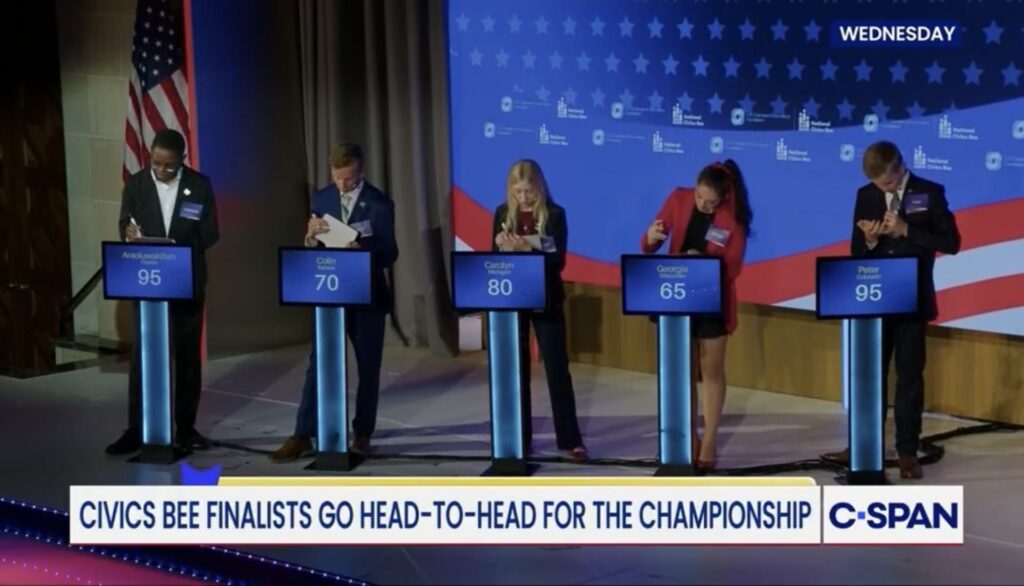 Colorado student wins top prize at National Civics Bee Championship — Florida Phoenix, Palm Harbor Schools news