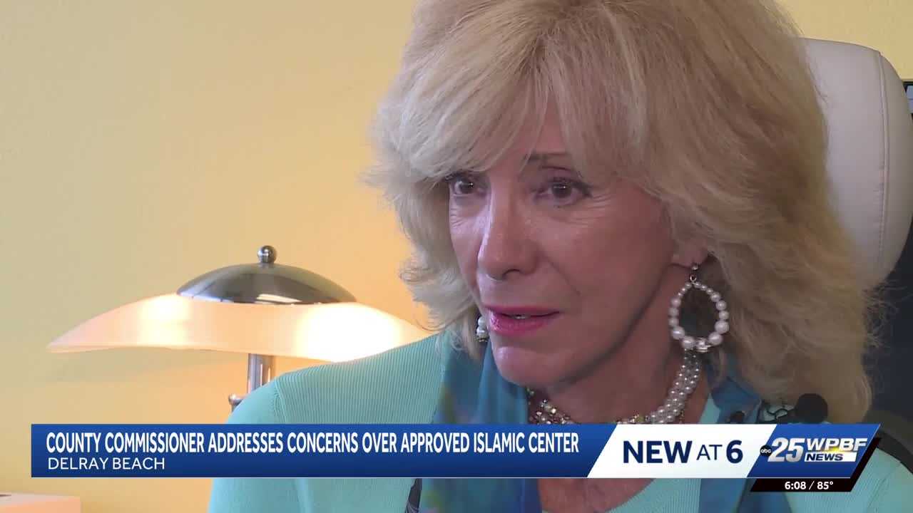 Palm Beach County Commissioner Maria Sachs addresses Islamic center concerns — WPBF West Palm Beach, Palm Harbor Schools news
