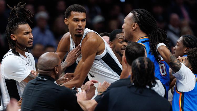 Victor Wembanyama struggles as Spurs drop season opener against the Thunder — KENS 5 (San Antonio), Palm Harbor Sports news