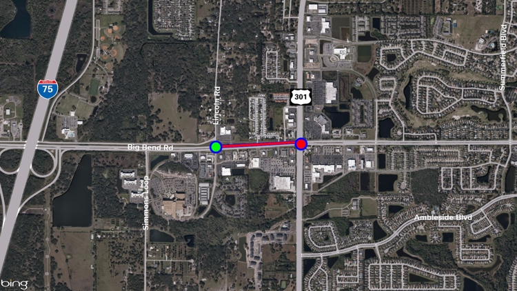 Emergency closure on Big Bend Road in Riverview due to gas main damage — WTSP 10 Tampa Bay