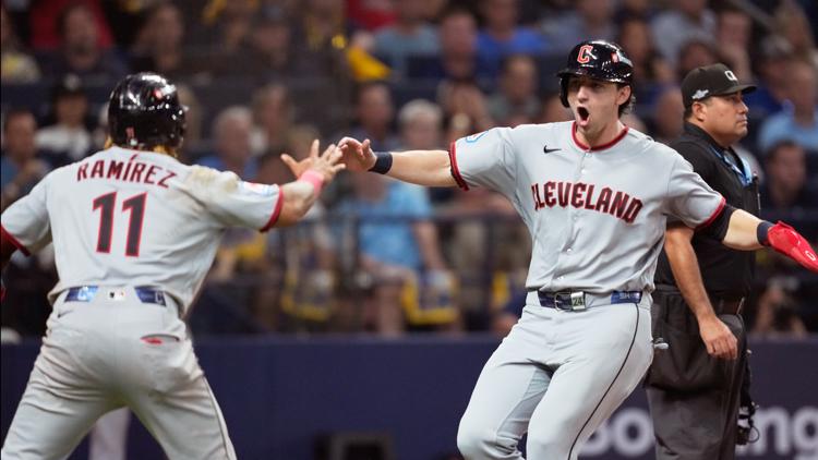 Chase DeLauter and José Ramírez lead the Guardians to a 7-3 win over the Rays in Game 1 of the ALCS — WTSP Sports Tampa Bay, Palm Harbor Sports news