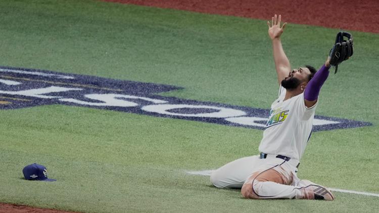 Peralta, Caminero, Díaz lead Rays to 7-3 win over Guardians and a trip to the World Series — WTSP Sports Tampa Bay, Palm Harbor Sports news