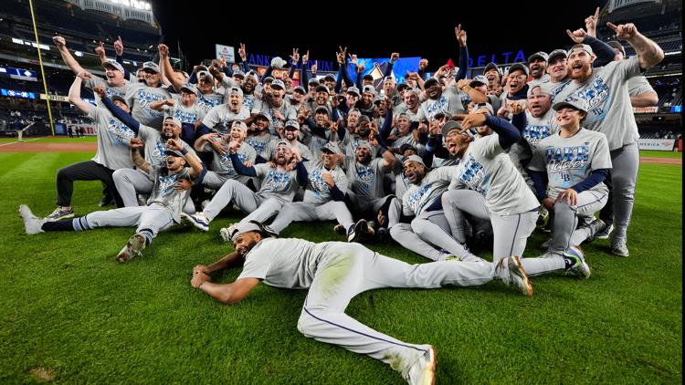 Rays advance to American League Championship Series | See game schedule — WTSP Sports Tampa Bay, Palm Harbor Sports news