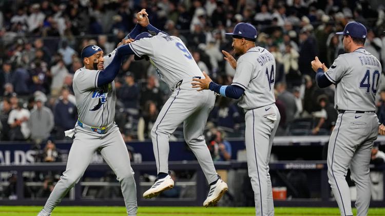 Singing `New York, New York,' Rays revel in recognition as they head to AL Championship Series — WTSP Sports Tampa Bay, Palm Harbor Sports news