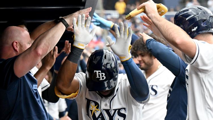 Cedric Mullins homers in the eighth inning, lifting Rays over the Rangers 3-2 — WTSP Sports Tampa Bay