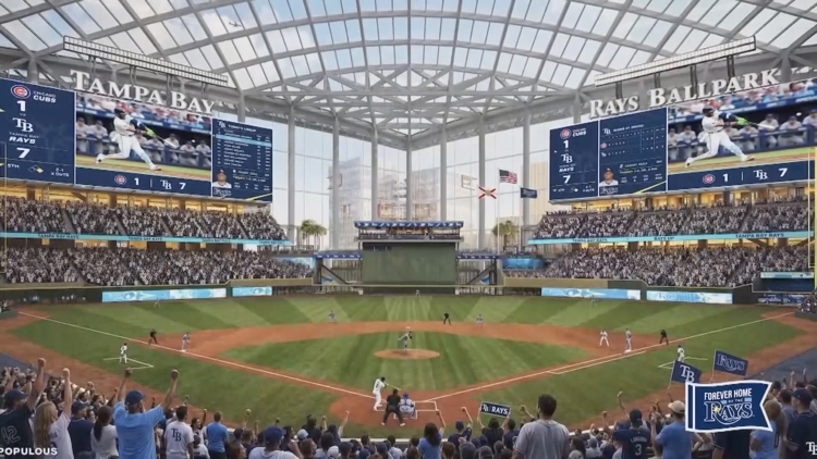 Tampa council narrowly approves $80M funding for new Rays stadium — WTSP 10 Tampa Bay