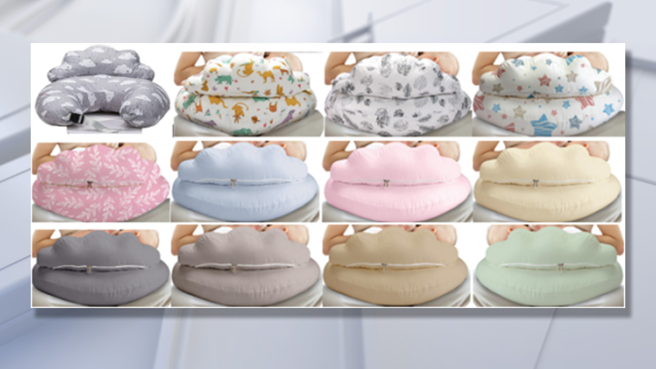 Nursing pillows sold on Amazon recalled over suffocation risk — Palm Harbor Community news