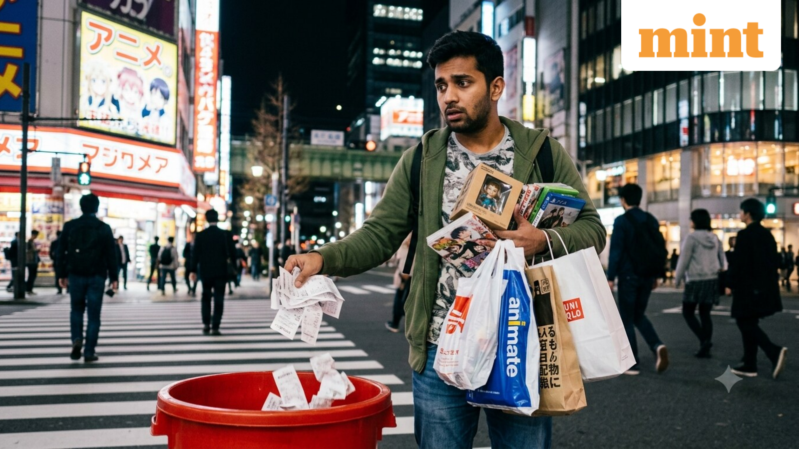₹1.3 lakh shopping in Japan, no receipts: Traveller's customs dilemma raises a question for Indians — Mint India, Palm Harbor Business news