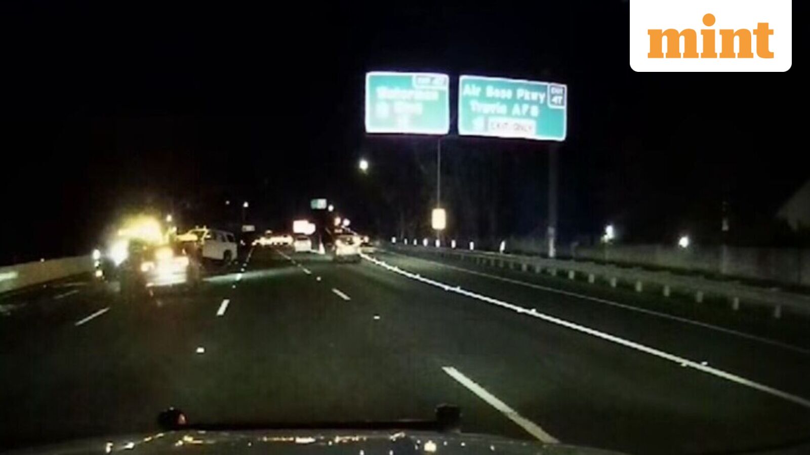 Tesla driver allegedly asleep with Full Self-Driving on? Video shows car crashing into police vehicle in California — Mint India, Palm Harbor Technology news